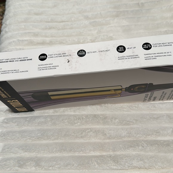 HOT TOOLS Signature Series 1 1/2” Gold Flipperless Wand. - Picture 4 of 6
